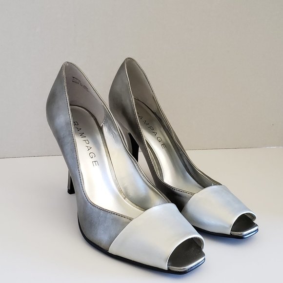 Silver on pewter Rampage MYSTIC Stiletto - Picture 2 of 11